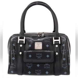 MCM Boston Leather Bag